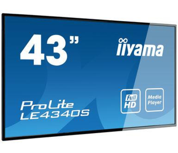 iiyama 43'' LE4340S-B3 Czarny - 1374339 - zdjęcie 2